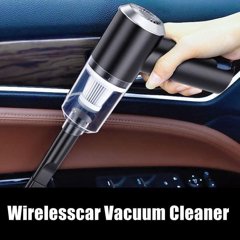 Portable Air Duster & Wireless Vacuum Cleaner – 2-in-1 Handheld Dust Blower & Suction Device