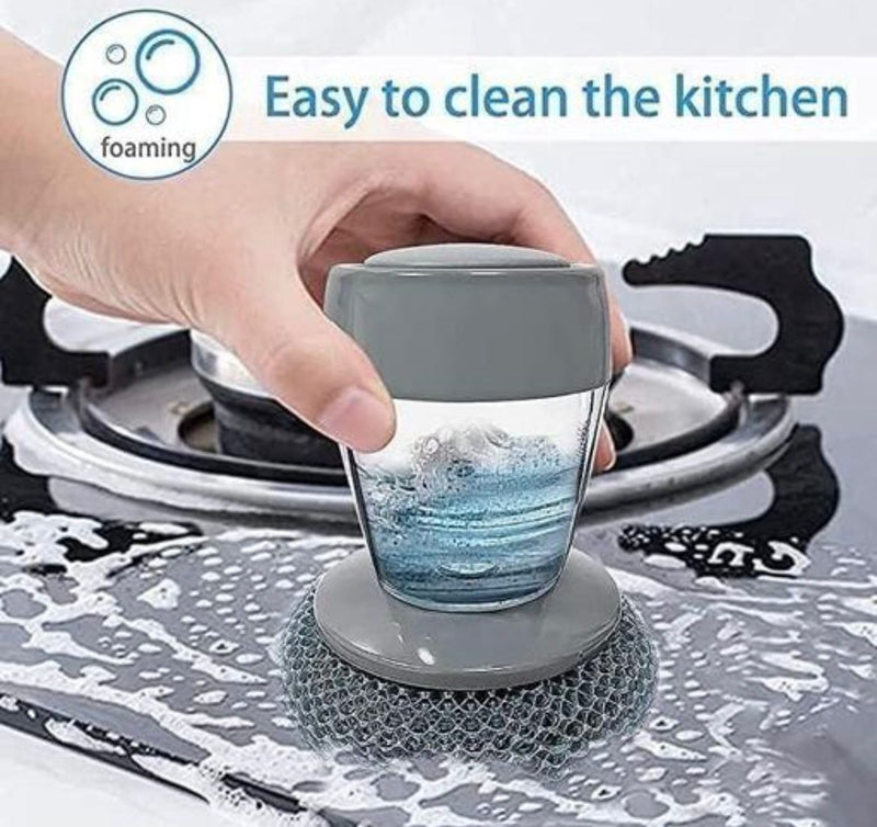 Soap Dispensing Kitchen Scrubber